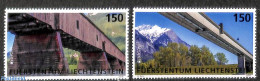 Liechtenstein 2018 Europa, Bridges 2v, Mint NH, History - Europa (cept) - Art - Bridges And Tunnels - Nuevos