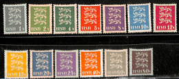 Estonia 1928 Definitives 13v, Unused (hinged), History - Coat Of Arms - Estland