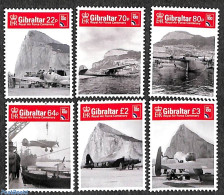 Gibraltar 2018 100 Years RAF 6v, Mint NH, Transport - Aircraft & Aviation - Ships And Boats - Vliegtuigen