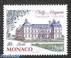 Monaco 2018 Chilly Mazarin 1v, Mint NH, Art - Castles & Fortifications - Neufs