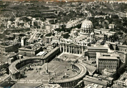 73354841 Roma Rom Piazza E Basilica Di San Pietro E Citta Del Vaticano Fliegerau - Autres & Non Classés