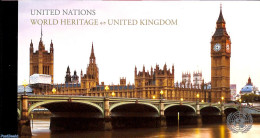 United Nations, New York 2018 World Heritage, Great Britain Booklet, Mint NH, History - World Heritage - Stamp Booklets - Unclassified