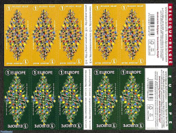 Belgium 2018 Christmas, 2 Booklets S-a, Mint NH, Religion - Christmas - Stamp Booklets - Nuovi