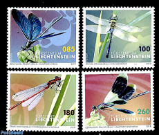 Liechtenstein 2019 Dragonflies 4v S-a, Mint NH, Nature - Insects - Unused Stamps