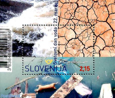 Slovenia 2019 World Water Day S/s, Mint NH, Nature - Water, Dams & Falls - Slovenia