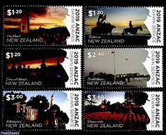 New Zealand 2019 ANZAC 6v , Mint NH, History - Nature - Militarism - World War II - Horses - Nuevos