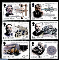Isle Of Man 2019 Great Victorian Engineers 6v, Mint NH, Science - Transport - Inventors - Ships And Boats - Schiffe