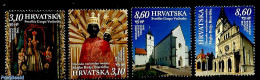 Croatia 2019 Marian Shrines 4v, Mint NH, Religion - Religion - Croacia