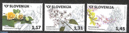 Slovenia 2020 Flowers 3v, Mint NH, Nature - Flowers & Plants - Eslovenia
