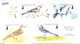 Finland 2020 Birds 4v M/s S-a, Mint NH, Nature - Birds - Ongebruikt