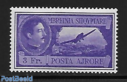 Albania 1930 Stamp Out Of Set, Unused (hinged), Transport - Aircraft & Aviation - Avions
