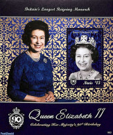 Nevis 2016 Queen Elizabeth II S/s, Mint NH, History - Kings & Queens (Royalty) - Royalties, Royals