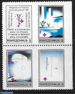 North Macedonia 1992 Perforation Error, Mint NH, Health - Red Cross - Rotes Kreuz