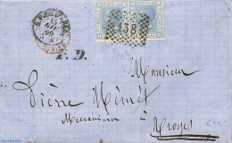 Italy 1869 Folding Cover , Postal History - Otros & Sin Clasificación