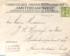 Netherlands 1938 Local Postage Letter 3c, Postal History - Cartas & Documentos