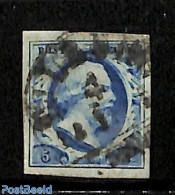 Netherlands 1852 5c, Used, Used Stamps - Gebraucht