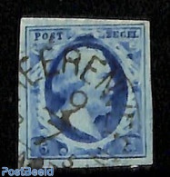 Netherlands 1852 5c, Used, HEERENVEEN-C, Used Stamps - Usati