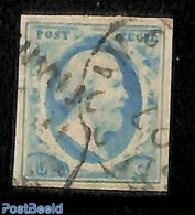 Netherlands 1852 5c, Used, Used Stamps - Gebruikt