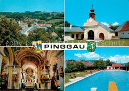 73354009 Pinggau Panorama Wallfahrtskirche Inneres Schwimmbad Pinggau - Altri & Non Classificati