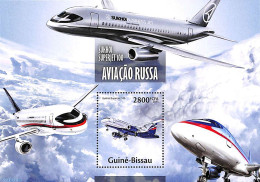 Guinea Bissau 2013 Russian Aviation S/s, Mint NH, Transport - Aircraft & Aviation - Aviones