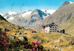 73353999 Stubaier Alpen Franz Senn Huette Mit Alpeine Stubaier Alpen - Autres & Non Classés
