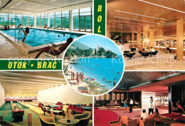 73353978 Otok Krk Hotel Bol Hallenbad Foyer Bowlingbahn Bar Otok Krk - Croatie