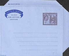 Gambia 1955 Aerogramme 6d, Unused Postal Stationary, Nature - Trees & Forests - Rotary, Lions Club