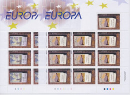 2003 EUROPA CEPT Irlanda N. 2 Minifogli. "Arte Manifesti" MNH** - Autres & Non Classés