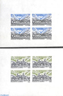 Andorra, French Post 1986 Europa 2v, Imperforated Blocks M/s With 4 Stamps, Mint NH, History - Nature - Europa (cept) .. - Unused Stamps