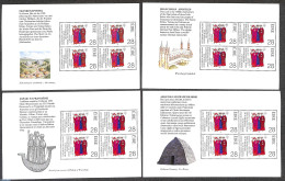 Ireland 1989 Kilian 4 Booklet Panes, Mint NH, Religion - Various - Religion - Joint Issues - Neufs