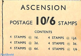 Ascension 1963 Definitives, Birds Booklet, Mint NH, Nature - Birds - Stamp Booklets - Non Classificati