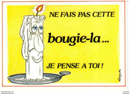 Illustrateur ALEXANDRE Série 941 4 La Bougie HUMOUR - Humor