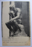 FRANCE - PARIS - Place Du Panthéon - Le Penseur De Rodin - 1909 - Altri Monumenti, Edifici