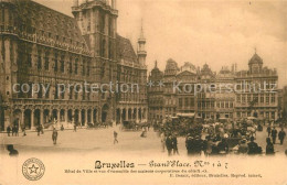 73342331 Bruxelles Bruessel Grand  Place Hotel De Ville Maisons Corporatives Bru - Andere & Zonder Classificatie