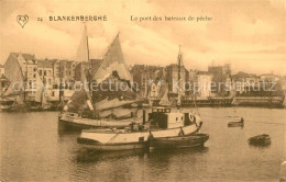 73342316 Blankenberghe Port Des Bateaux De Pêche Fischerhafen Blankenberghe - Blankenberge