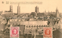 73342198 Gand Belgien Panorama Vu Du Chateau Des Comtes Gand Belgien - Andere & Zonder Classificatie