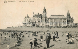 73342163 Oostende Ostende Het Strand En De Kursaal  - Autres & Non Classés