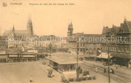 73342019 Oostende Ostende Panorama Der Stad Aan Den Uitgang Der Statie  - Other & Unclassified