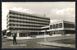 AK Lingen /Ems, Commerzbankfiliale Und Rathaus  - Lingen