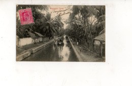 NEGAMBO CANAL  (carte Animée) - Sri Lanka (Ceylon)