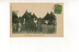 HAUTE GUINEE - Chef De Case En Tenue De Fête (carte Animée) - Guinea