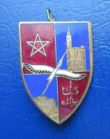 INSIGNE ARMÉE DE TERRE . 2 Ième DIVISION  D INFANTERIE  MAROCAINE  - FABRIQUANT : DRAGO PARIS - NEUF - Hueste