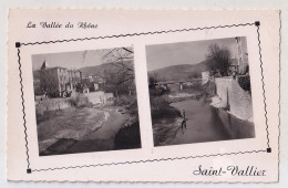  C10-26) SAINT VALLIER -  LA GALAURE ET LE PONT DU CHEMIN DE FER - EN  1957  - ( 2 SCANS ) - Otros & Sin Clasificación