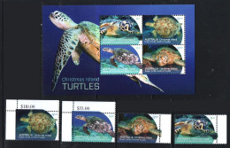 Christmas Island 2021 Reptiles Tortues.Fauna.  MNH - Christmaseiland