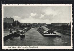 AK Bad Essen, Blick Von Der Kanalbrücke  - Bad Essen