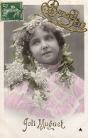 Portrait Fillette Joli Muguet Bonne Fete RV - Abbildungen