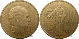 Monaco - Principauté - Rainier III - 10 Centimes 1976 - TTB+/AU50 - Mon6596 - 1960-2001 Francos Nuevos