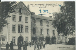 CLERMONT FERRAND - Intérieur De L'Hôpital Temporaire Richelieu- Cachet Militaire - Clermont Ferrand