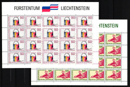 Liechtenstein 945-946 Gestempelt Kleinbogensatz #HW977 - Andere & Zonder Classificatie