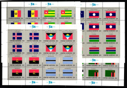 UNO New York 499-514 Postfrisch Kleinbogen #HW959 - Otros & Sin Clasificación